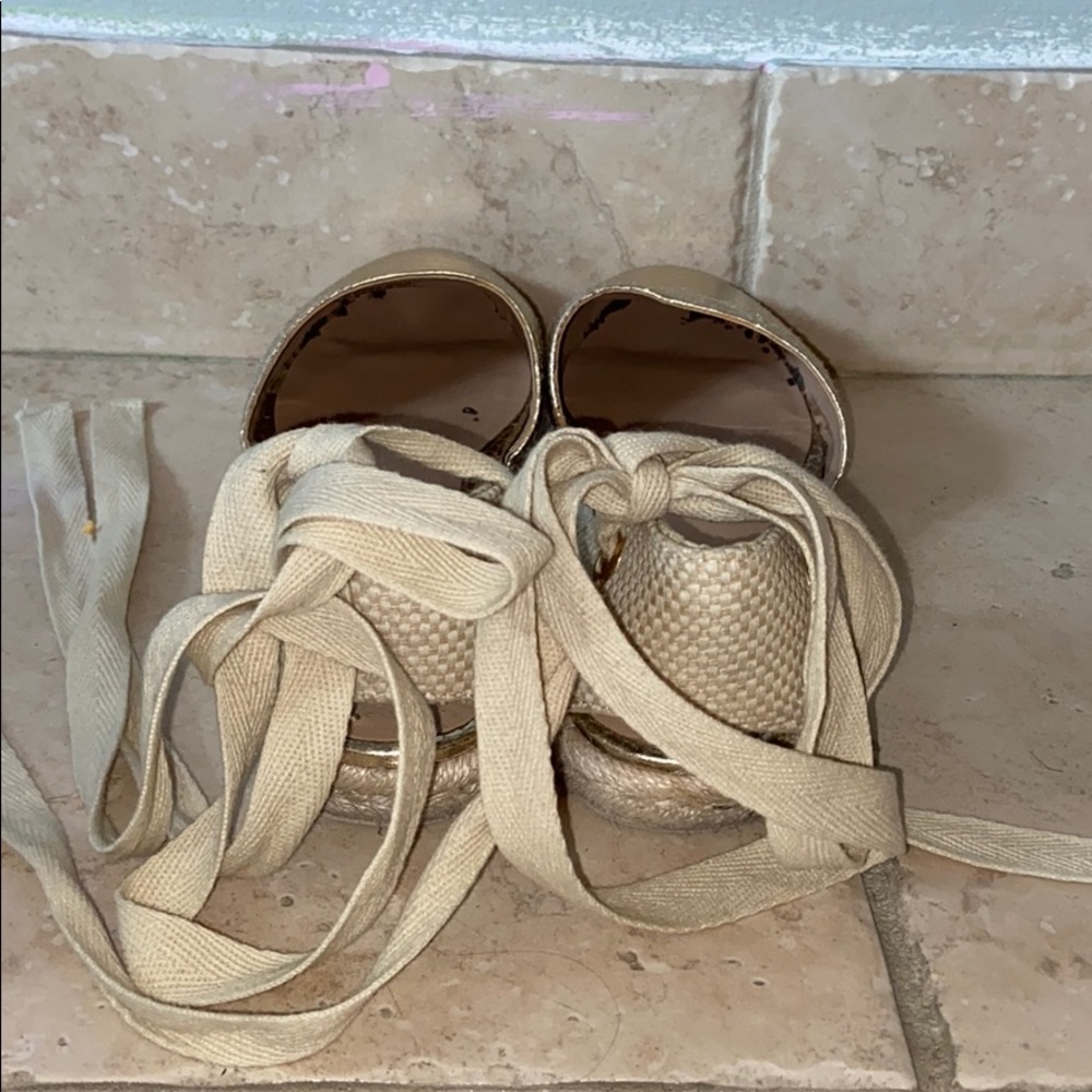 Steven Madden Gold Espadrilles - Picture 3 of 4